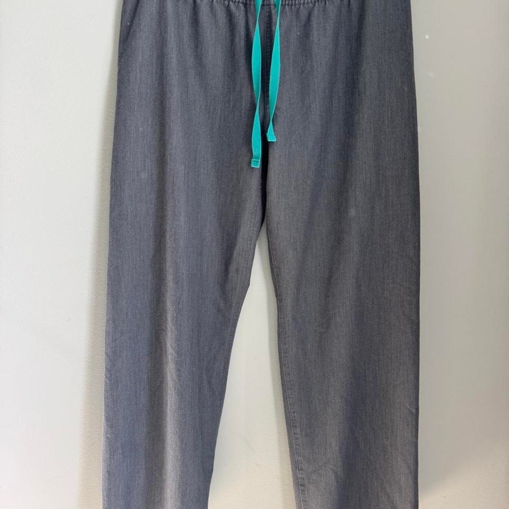 Figs women's small gray scrub pant EUC